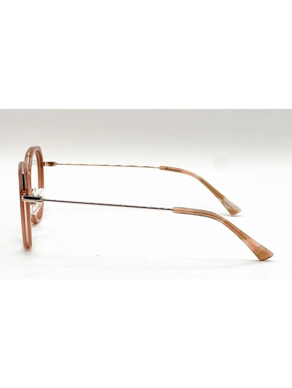 Champion Coco C02 Rose Taupe Gold Round Authentic Eyeglass Frames 51-18-137